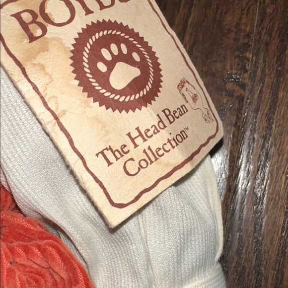 Boyds Bear in Orange Corduroy Dress scarecrow design on front new with tag - Picture 3 of 9